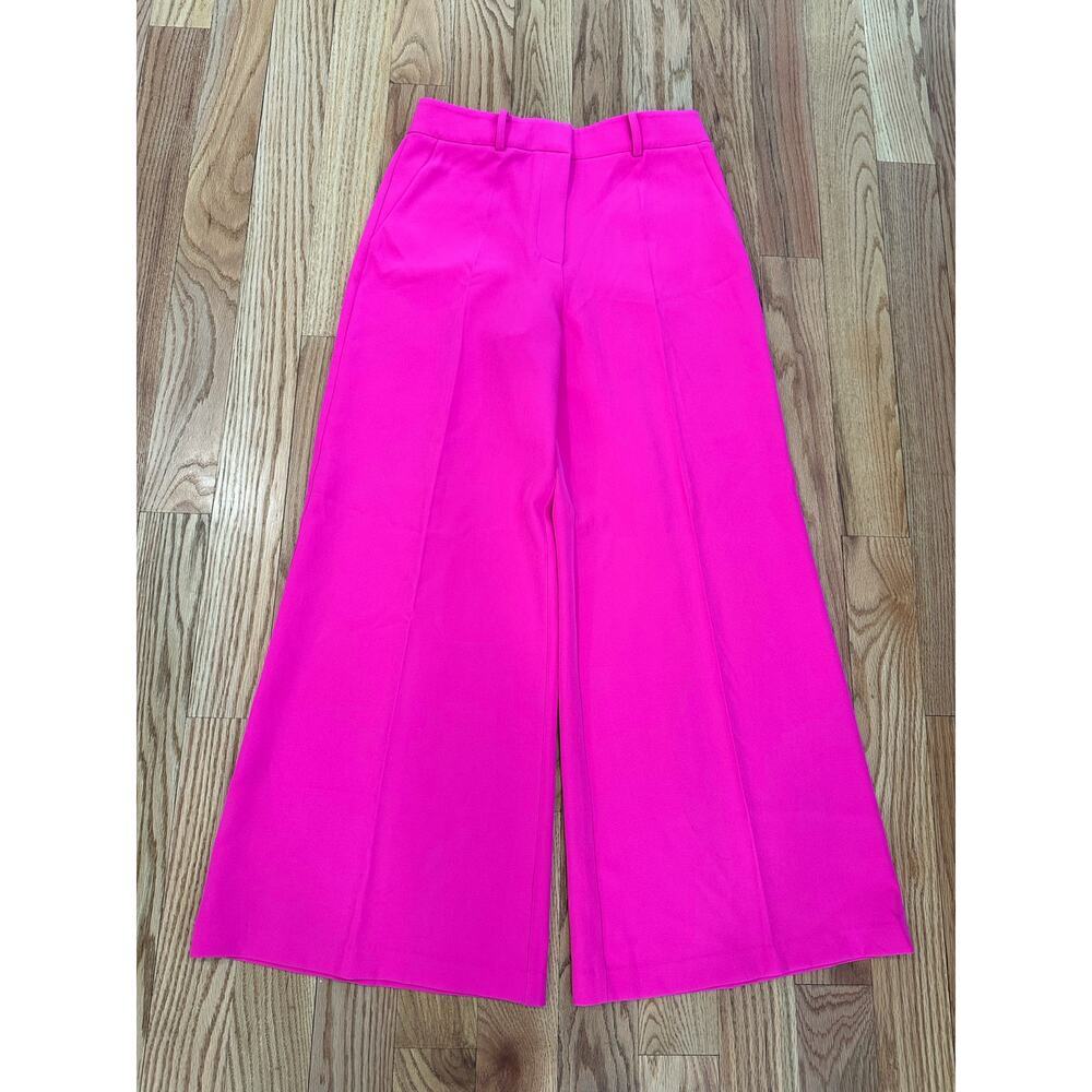 Generation Love Hot Pink Wide Leg Pants Dopamine Dressing Trouser